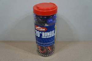 lot 73 image: 20-Piece Bungee Cord Assortment