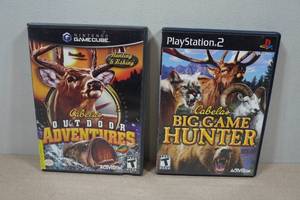 lot 96 image: 2 Nintendo Gamecube Games - Cabelas Hunting