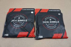 lot 130 image: 2 Dick Rinkle Classic Mens Boxer Briefs - Small