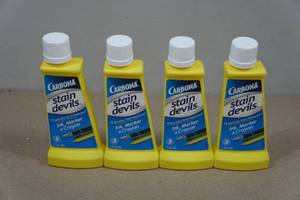 lot 138 image: 4 Carbona Stain Devils Ink, Marker and Crayon Remover