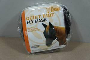 lot 144 image: Cashel Quiet Ride Fly Mask - Horse