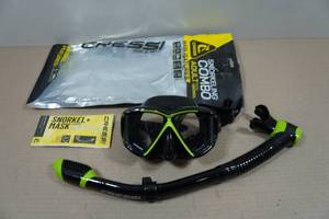 lot 169 image: Cressi Pano 4 Snorkel Combo