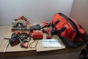 lot 50 image: Milwaukee Cordless Tools