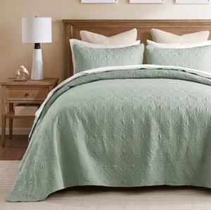 lot 42 image: Madison Park  3-Piece Queen Bed Set - Sea Foam