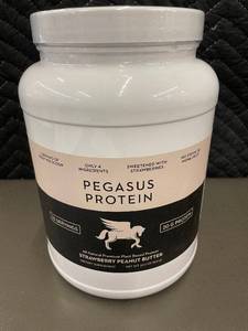 Pegasus Protein Strawberry Peanut Butter Plant-Based Protein Powder - 20 Servings 870 g