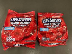lot 14 image: LifeSavers Hard Candy Wild Cherry 2-Pack