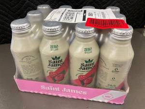 lot 30 image: Saint James Organic Brewed Tea 12-Pack - Zero Sugar