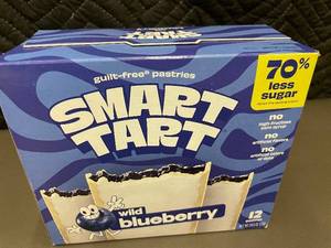 lot 125 image: Smart Start Wild Blueberry Pastries 12-Pack