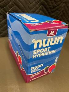 lot 309 image: nuun Tri-Berry Sport Hydration Tablets - 80 Tablets