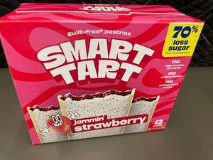 lot 329 image: Smart Tart Jammin Strawberry Toaster Pastries - 12-Pack