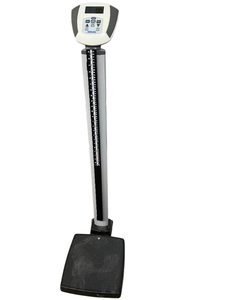 lot 29 image: Health-O-Meter Professional Pelstar 597KL Patient Weighing Scale - Supports up to 660 lbs. Weight, Accommodates a Wide Range of Patients, Eye-Level LCD Display - Great Condition