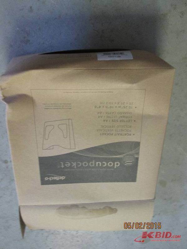 lot 44 image: Docupocket plastic wall hanging doc...