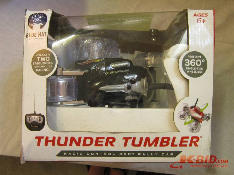 lot 127 image: thunder tumbler radio control 360 d...
