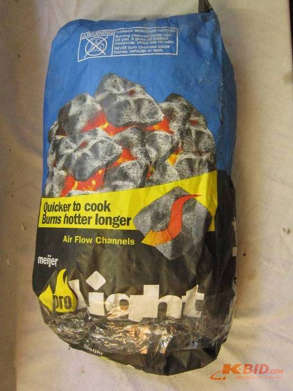 lot 141 image: pro light 16.6 pound bag of charcoa...