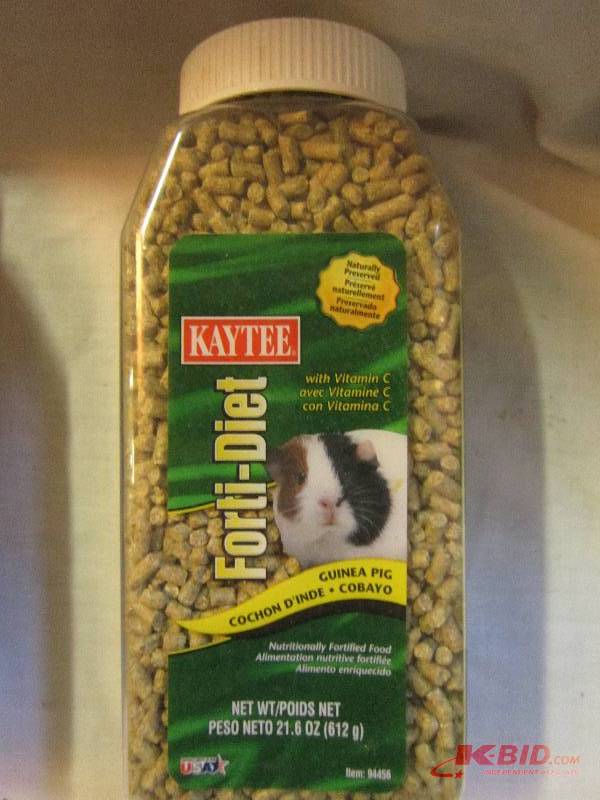 lot 150 image: Kaytee forti-diet ginea pig food 21...