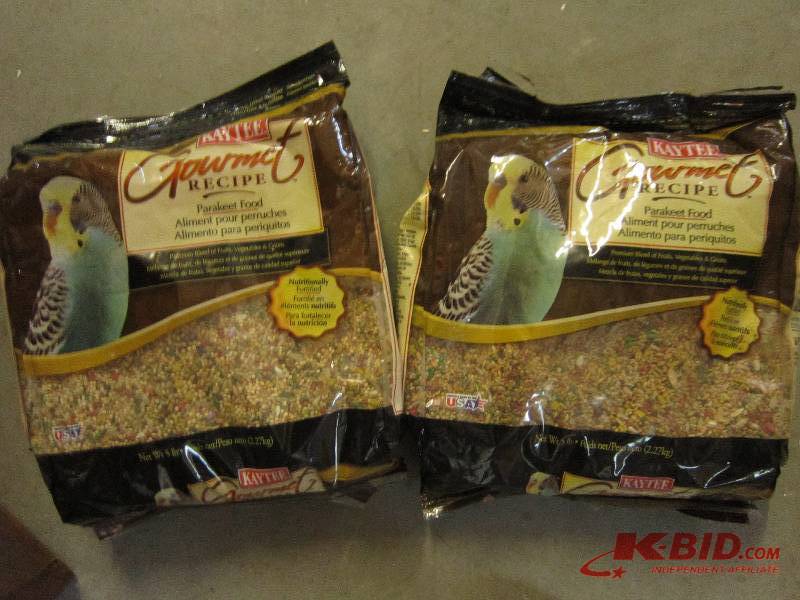 lot 167 image: Kaytee gourmet recipe parakeet food...