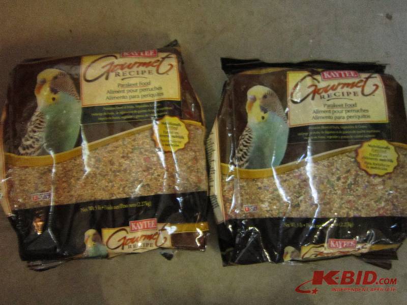 lot 169 image: Kaytee Gourmet recipe parakeet food...