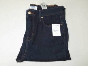 lot 22 image: Levis Womens Navy Ultra High Rise Cropped Flare Jeans, Size 10, W30