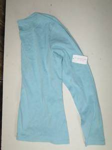 lot 35 image: Christopher & Banks - PM Teal long sleeves stretchy soft