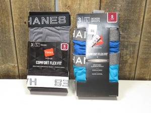 lot 86 image: Hanes Premium Boxer Briefs & Trunks
