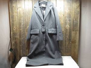 lot 100 image: A New Day  - Gray Long Coat, Size Medium