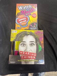 lot 2427 image: Watch Ya Mouth & Hearing Things Games