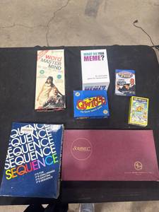 lot 2430 image: Assorted Board and Card Games Lot