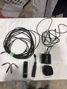 lot 2471 image: Electronics Lot Phantom Power, Fire Stick, Roku