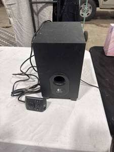 lot 2472 image: Logitech Subwoofer with Remote