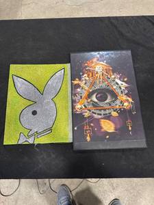 lot 2536 image: Playboy Bunny & Mystical Art