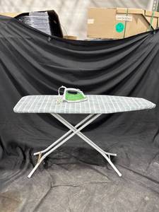 lot 2566 image: Ironing Board & Steam Iron