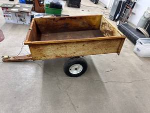 lot 2644 image: Single Axle Utility Trailer