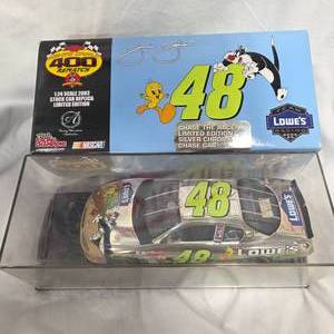 Jimmie Johnson Lowes Model Car - Chrome
