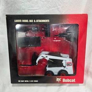 Bobcat 863 with Attachments Model