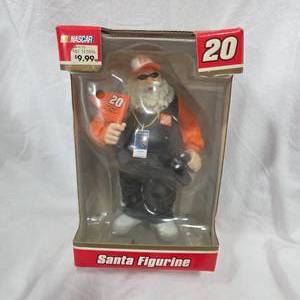 Tony Stewart Santa Figurine