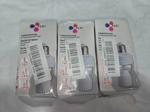 3 Light Bulb Socket Motion Sensors