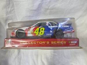 Jimmie Johnson Winners Circle American Flag Model Car