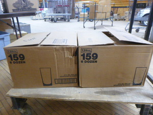 lot 13 image: 122 Libbey 12 12 Ounce Glasses