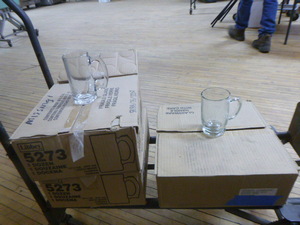 lot 21 image: 34 Beer Glasses