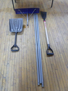 lot 62 image: Snow Removal Tools