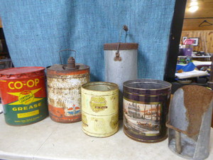lot 65 image: Vintage Cans