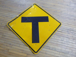 lot 66 image: Street T Sign