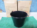 10 Galvanized Black Ice Buckets