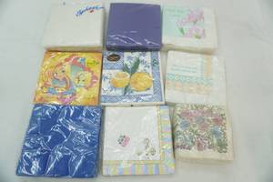 lot 27 image: NEW Occasional Paper Napkins 9 packages