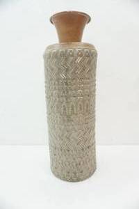 lot 37 image: Metal Floor Vase