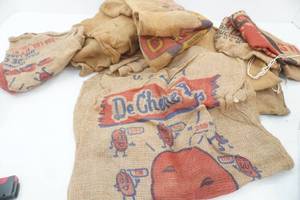 lot 83 image: Burlap Sacks