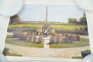 lot 96 image: Vintage Picture Print San Jacinto Battleground State Park, Texas