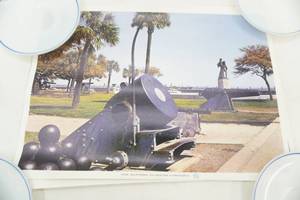 lot 99 image: The Battery In South Carolina 11x15.5