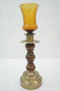 lot 124 image: Vintage Homco Candle Holder 14 tall