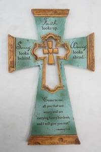 lot 245 image: Decorative Cross 11.5x7.5